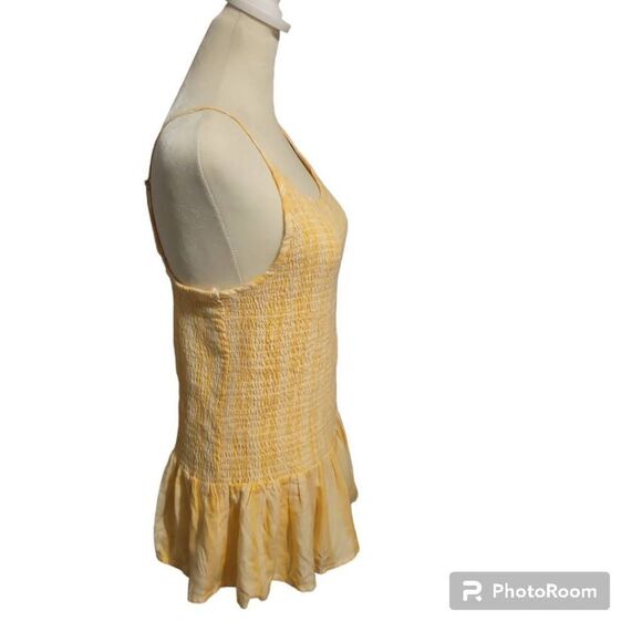 Versona Sleeveless Yellow String Tank Size Large Women's - Picture 2 of 5